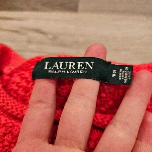 Ralph lauren size Small Knit Coral sweater - Picture 4 of 9